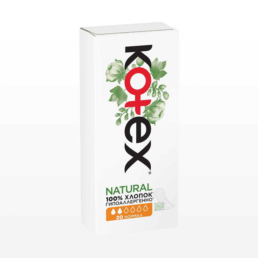 Kotex Natural Нормалдуу