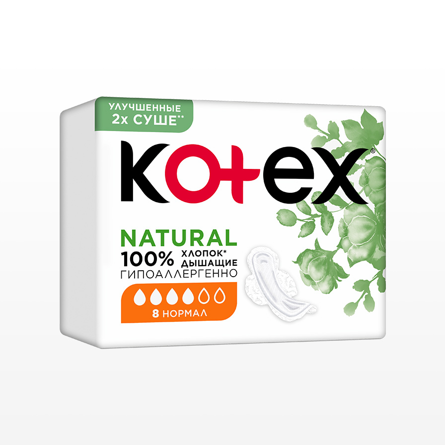 Kotex Natural Нормалдуу