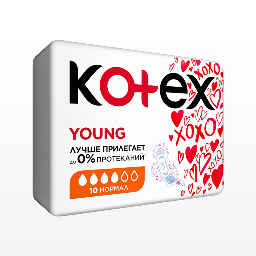 Kotex Young Нормалдуу